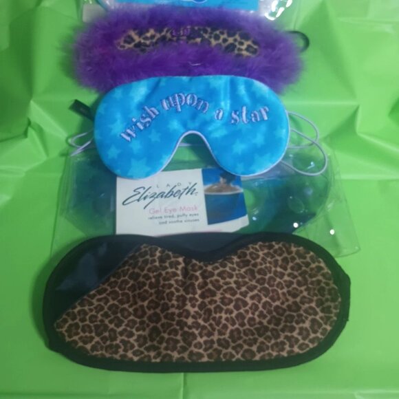 Sleep Mask LOT of 5 Eye Masks - Picture 2 of 7